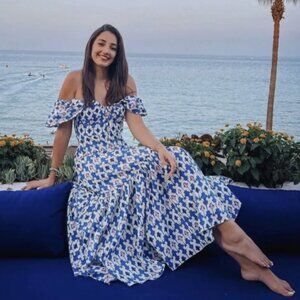 Zara Printed Maxi Dress